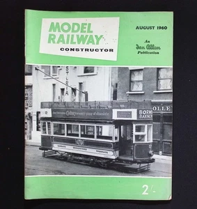 Model Railway Constructor August 1960 Vol 27 No 316 Filling Gap Low Dale Station - Imagen 1 de 2