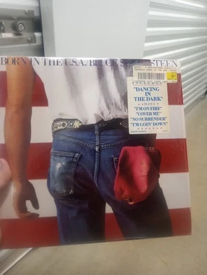 Bruce Springsteen Born In The USA LP Vinyl Record 1984 QC 38653 hype shrink VG+ - Bild 1 von 4