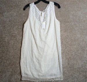 Maxx Studio Specialty Products GRÖSSE MEDIUM GEFÜTTERT WEISS SPITZE TANK TOP UVP $ 128  - Bild 1 von 11