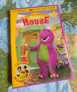 Barney DVD Come on Over to Barneys House Sing Along also Interactive DVD-ROM - Imagen 1 de 4