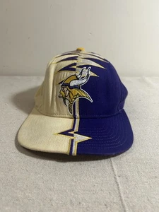 Sombrero De Colección Minnesota Vikings Starter Shockwave NFL Pro Line RARO - Imagen 1 de 7