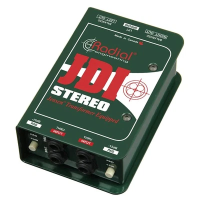 Radial JDI Stereo Jensen-equipped 2-Channel Passive Instrument Direct Box - Image 1 of 4