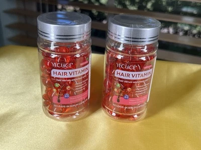 Yecuce Vitamin Hair Serum 60 Leave-in Capsules x 2 bottles (total 120 capsules) - Image 1 of 3