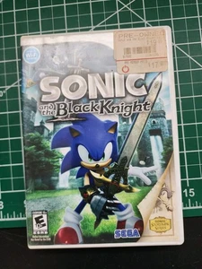 Sonic and the Black Knight Nintendo Wii Tested Working. No manual - Picture 1 of 4