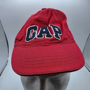 Baby Gap Medium Large Red Hat Cap Casual Outdoors Summer Cute Stretch - Picture 1 of 9