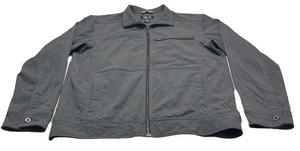 Mountain Hardwear Piero Canvas Work Utility Jacket Full Zip Forge Gray Medium - Picture 1 of 5