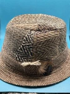 VTG Hanna Hat Pure New Wool Irish Walking Hat Sz M EXCELLENT condition - Picture 1 of 10