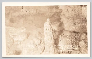 Black Hills SD Crystal Cave Tower Of Babel Formation RPPC Real Photo Postcard - Picture 1 of 2