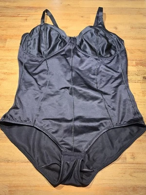 SEXY: PLAYTEX Form- / Miederbody ohne Bügel 16569, 95 Cup B, schwarz, NEU — 第 1/4 张图片