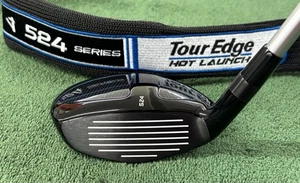 Tour Edge Hot Launch E524 22* 4-Hybrid w/ASCENT 55 Reg Flex ~MINT CONDITION! - Picture 1 of 4