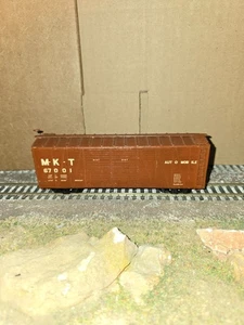 Vintage HO Varney Embossed Cardstock Sided Box Car, MKT Katy - Picture 1 of 5