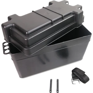 Caja de batería grande 120Ah caja de batería soporte de batería soporte caja de almacenamiento - Imagen 1 de 3