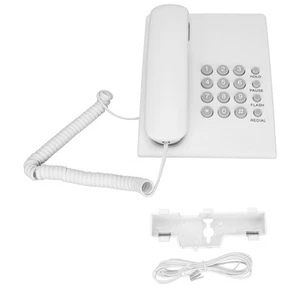 Biurkowy telefon ścienny ostatni numer ponowne wybieranie trybu P T przewodowy stacjonarny Ph CB - Zdjęcie 1 z 24
