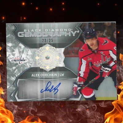 2024-25 Upper Deck Black Diamond ALEX OVECHKIN Gemography Auto /25 #G-AO — 第 1/3 张图片