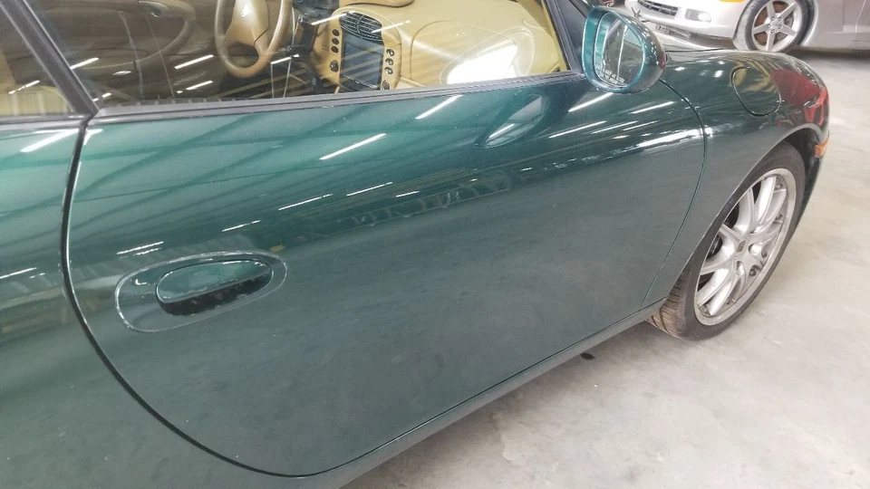 2000 PORSCHE 911 996 CARRERA CONVERTIBLE DOOR RIGHT PASSENGER GREEN Foto 1 de 4