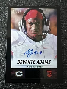 2014 Panini Score #358 Davante Adams Hot Rookies Signatures Holofoil Auto #/15 - Picture 1 of 4