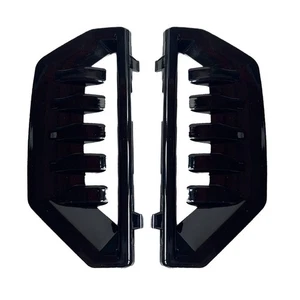 Pair Front Bumper Cover Air Duct for GMC For Sierra 1500 Denali 2022 2023 Black - Picture 1 of 6
