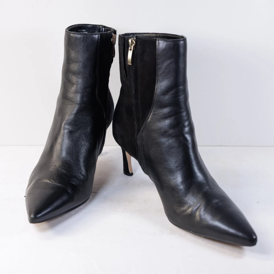 Botín para mujer 27 Edit Naturalizer EE. UU. 9,5 negro punta punta tacón de aguja Foto 1 de 4