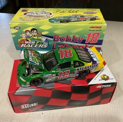 BOBBY LABONTE #18 BATERÍAS INTERESTATALES NASCAR RACERS 1999 PONTIAC - Banco 1:24 Foto 1 de 4