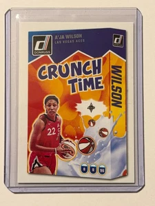 A'ja Wilson 2025 Donruss WNBA #12 CRUNCH TIME SP 🔥 Ases MVP - Imagen 1 de 2
