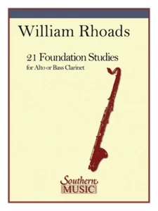 21 estudios básicos para clarinete alto o bajo de William E. Rhoads - HL0377030 - Imagen 1 de 1
