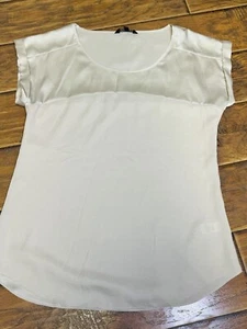 Express blouse BEIGE SIZE S - Picture 1 of 5