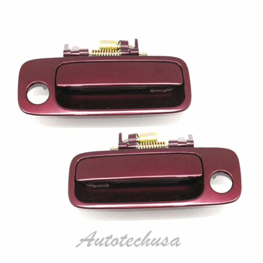 Manija de puerta exterior DH33 1997-2001 roja 3L3 para Toyota Camry 2 Foto 1 de 4
