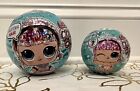 LOL Surprise GLITTER Color Change Doll Big Sister & LIL SIS Ball Lot Of 2 New