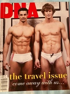DNA MAGAZINE #114, Australian Magazine for Men, Gay Lifestyle, Cover: Rob & Ryan - Picture 1 of 13