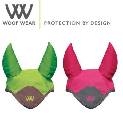 WOOFWEAR WOOF WEAR REITEN HOHE SICHTBARKEIT HELLER FLIEGENSCHLEIER FÜR SICHERHEIT LIMETTE ODER PINK