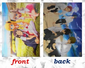 Charlotte / Free! big poster Japanese Anime official Yuri yaoi BL - Picture 1 of 1