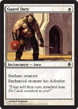 GUARD DUTY FOIL Rise of the Eldrazi MTG Magic the Gathering Cards DJMagic