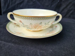 Minton JAZMÍN. Taza y platillo de sopa - Imagen 1 de 5