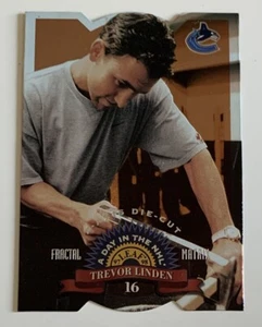 1997-98 Leaf A Day in the NHL Fractal Matrix Die-Cut Trevor Linden #190 - Picture 1 of 2