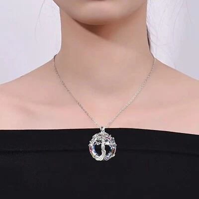 生命之树优雅豪华独特创意设计时尚项链珠宝礼品 — 第 1/4 张图片