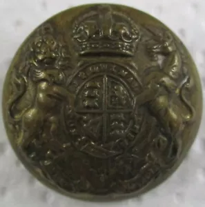 1902 British Army:"1st PATTERN EDWARDIAN GENERAL SERVICE BRASS BUTTON" (24mm) - Picture 1 of 5
