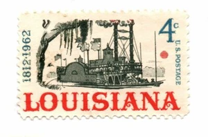 SC#1197 - 4c Louisiana Statehood 150 aniversario goma original (a3) - Imagen 1 de 2