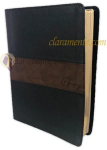 Biblia de Estudio Spurgeon de Letra Grande RV1960 imit piel negro y cafe - Imagen 1 de 7