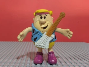 Vintage 1991 Flintstones Barney Rubble w Guitar | 3.5” Purple Shoes & Bandana  - Picture 1 of 7