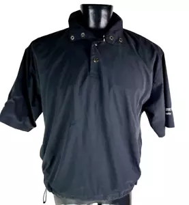Ping Collection Windbreaker Allianz Jacket Mens Medium Black Short Sleeve Golf - Picture 1 of 5
