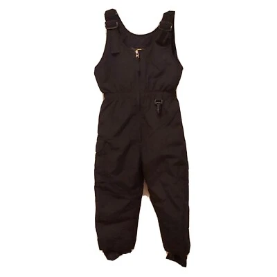 Traje de nieve Snozu para niños pequeños 3T negro Zutech Climate Gear cremallera frontal ajustable Correas en muy buen estado Foto 1 de 4