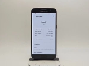 Samsung Galaxy S7 - 32GB - Black - (SM-G930V) Unlocked - Picture 1 of 7