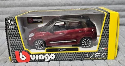 modellino  Fiat 500 L scala 1/24 Burago - Immagine 1 di 4