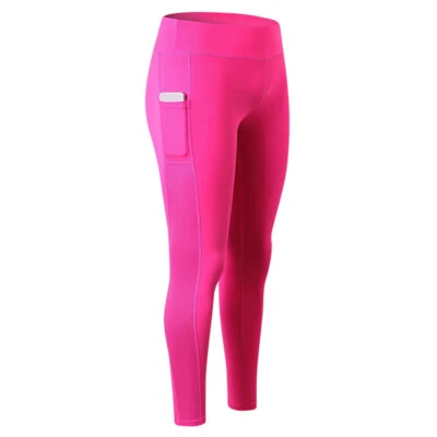 Women Quick Dry Tight Training Pants Ladies Yoga Running Fitness Sweatpants - Image 1 of 4