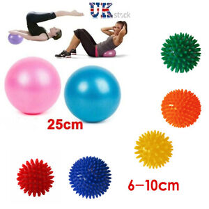 6/8/10/25cm Mini Yoga Spiky Ball Pilates Stress Reflexology Exercise Stability