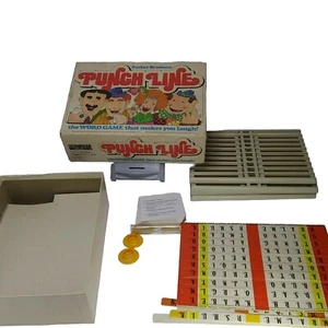 Punch Line (1978 Parker Brothers) 2-4 Players Ages 10+. Complete. 1970s Games - Picture 1 of 12