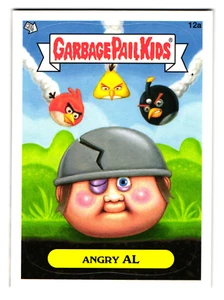Angry Birds Parody Sticker 2012 Garbage Pail Kids Angry Al - Picture 1 of 2