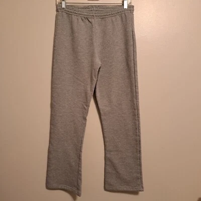 Pantalones deportivos JERZEES para mujer gris jaspeado medio polar pierna recta Foto 1 de 4