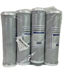 4 Pack - Compatible Carbon Block Filters for Rainsoft UF-50, UF-50T Filter IPW - Picture 1 of 2