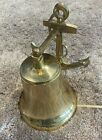 Nautical Ship's Boat Bell 5.5" Solid Brass Marine Maritime Wall Decor New